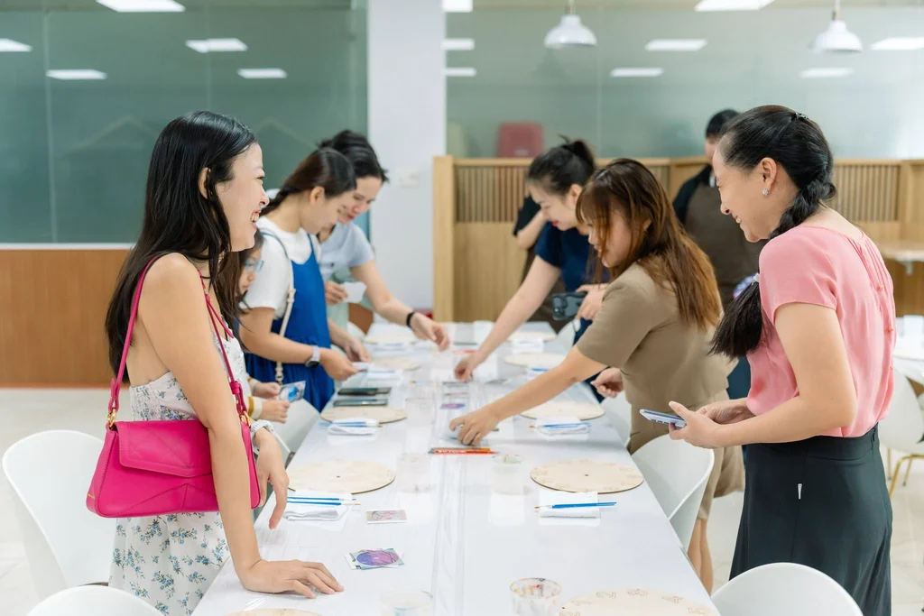 Celebrating Vietnamese Women’s Day with a Creative Wooden Clock Workshop 1